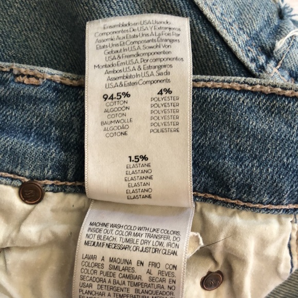 MOTHER The Maverick Chew 10”HR Cutoff Jean Shorts - Picture 10 of 14